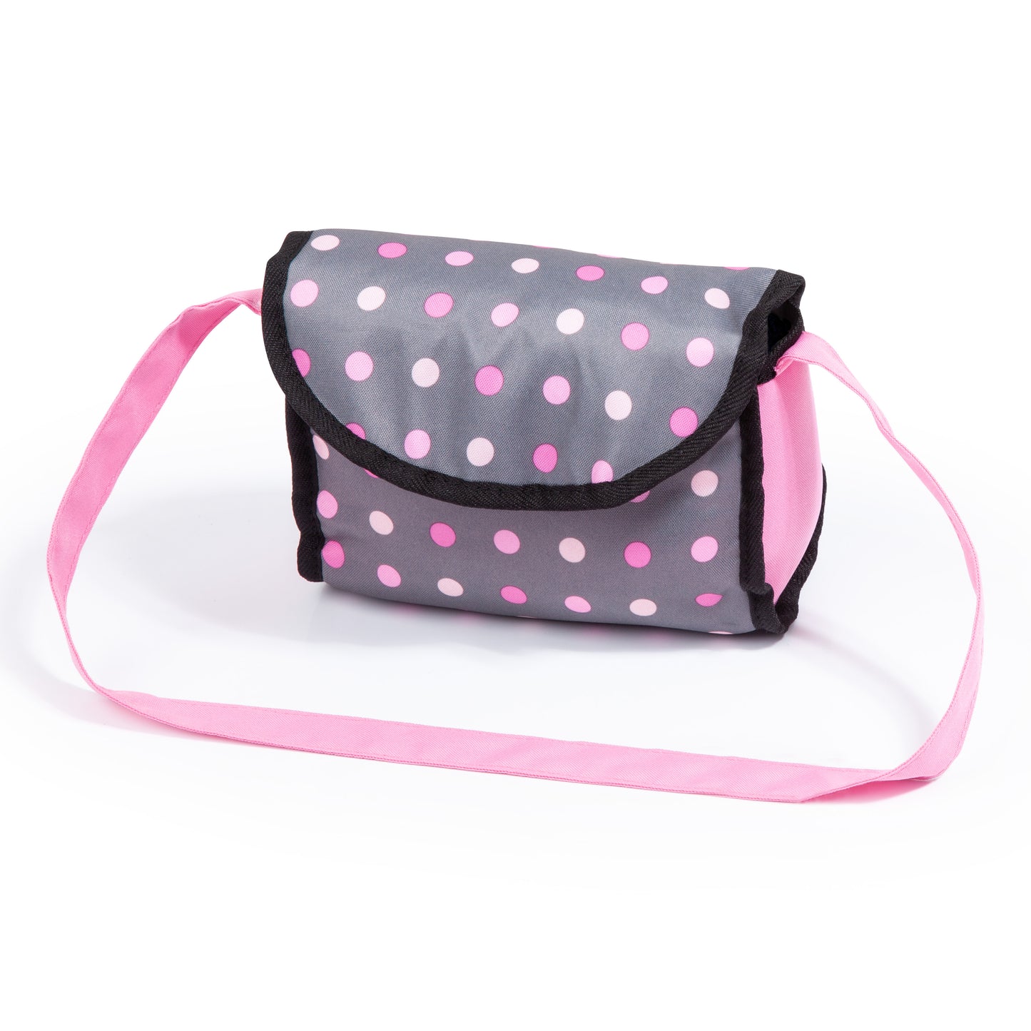 Bayer Smarty Dolls Pram - Pink & Grey