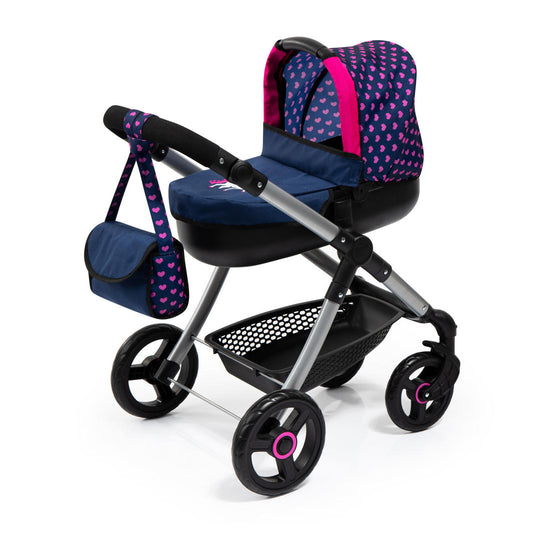 Bayer Style Pram with Handbag - Navy