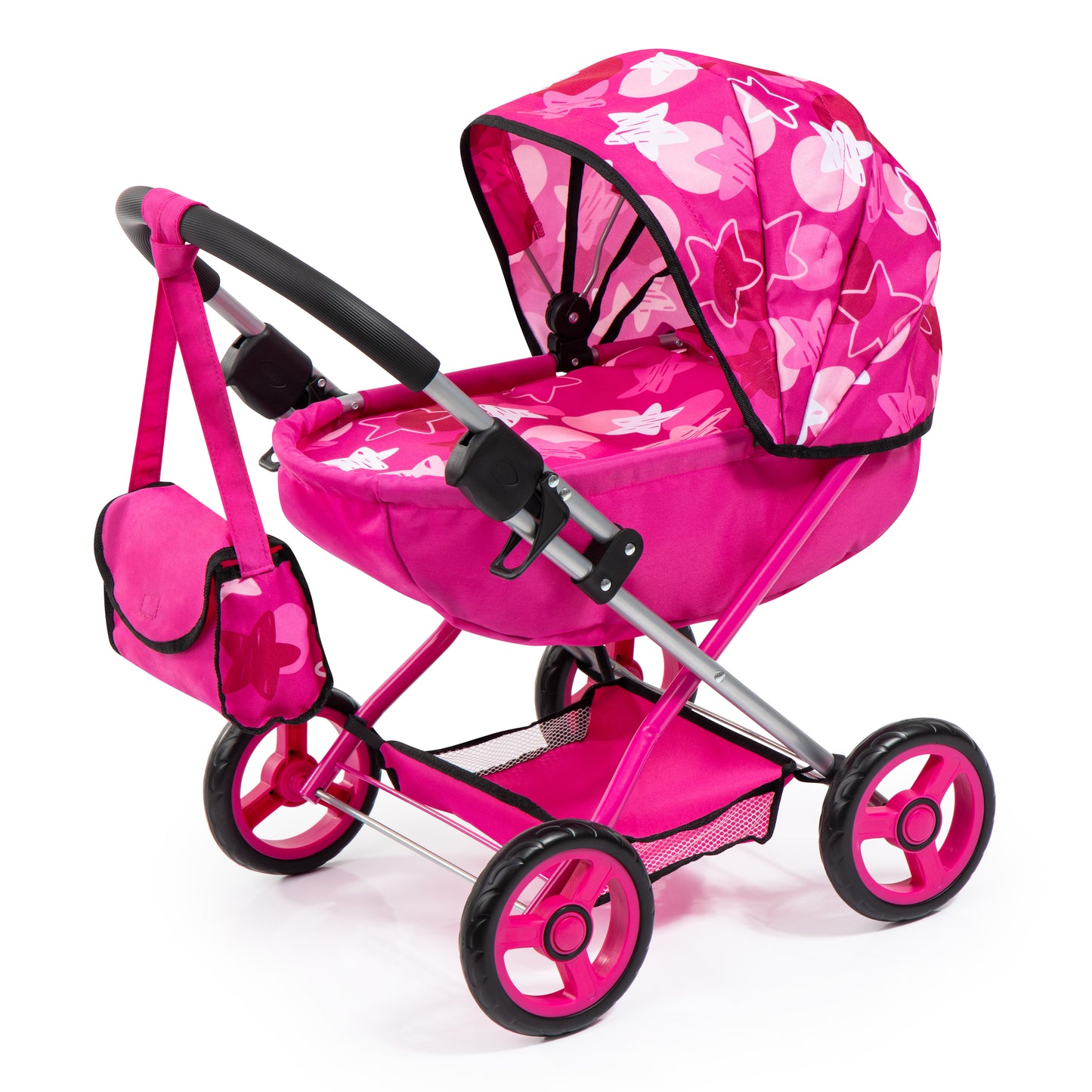 Bayer Cosy Dolls Pram - Pink