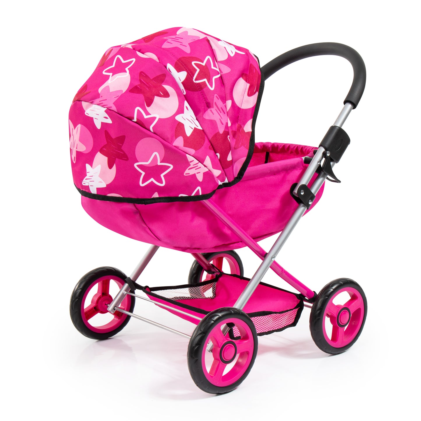 Bayer Cosy Dolls Pram - Pink