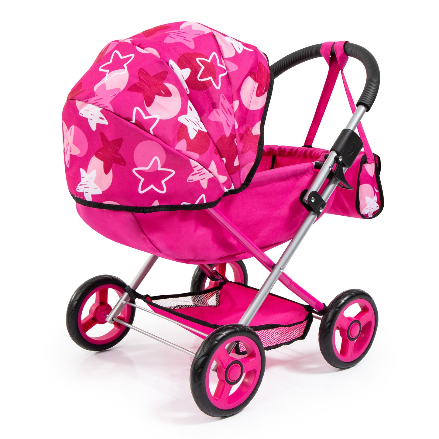 Bayer Cosy Dolls Pram - Pink