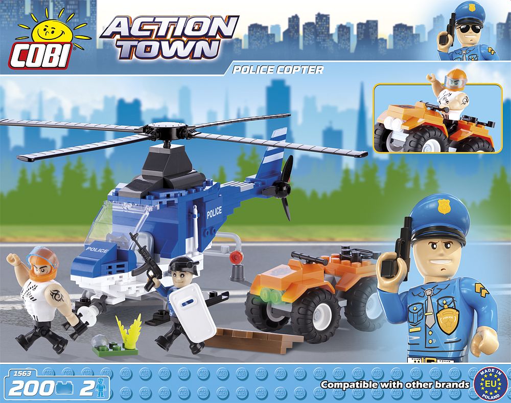Police Copter - Cobi Action Town