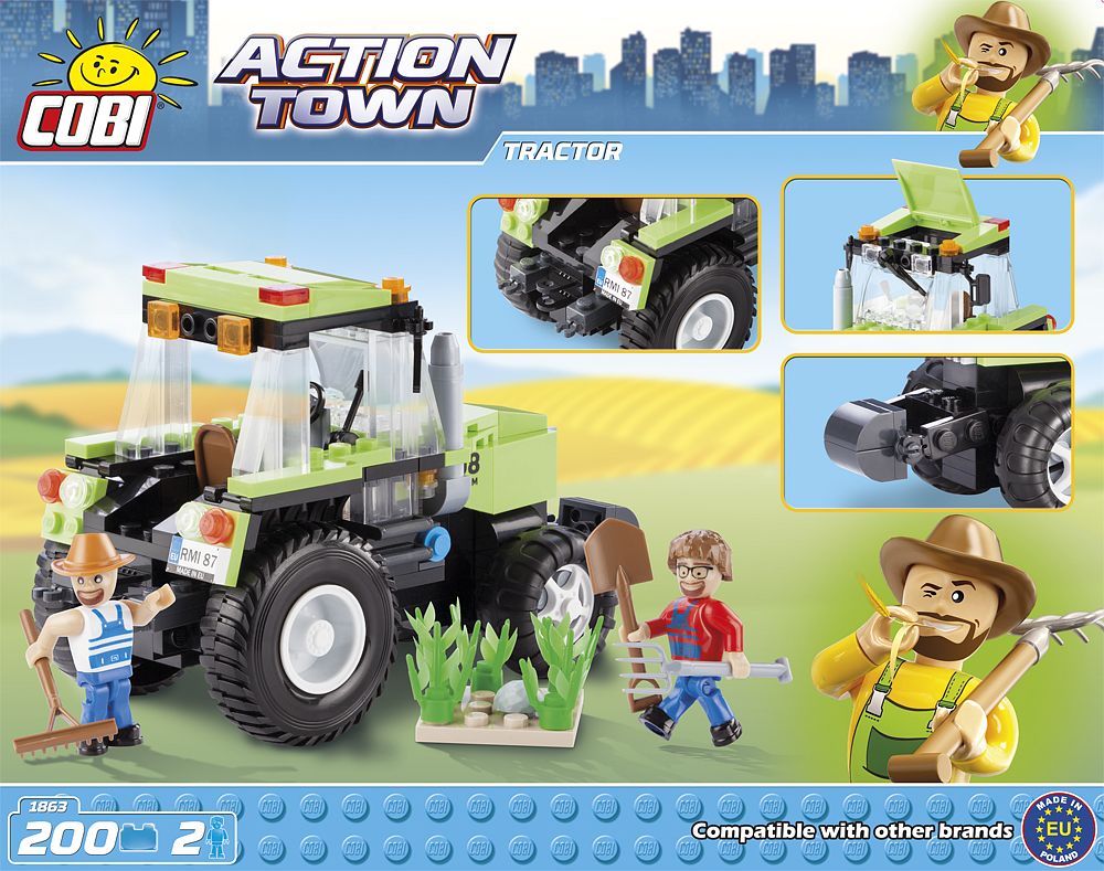 Farm Tractor - Cobi Action Town