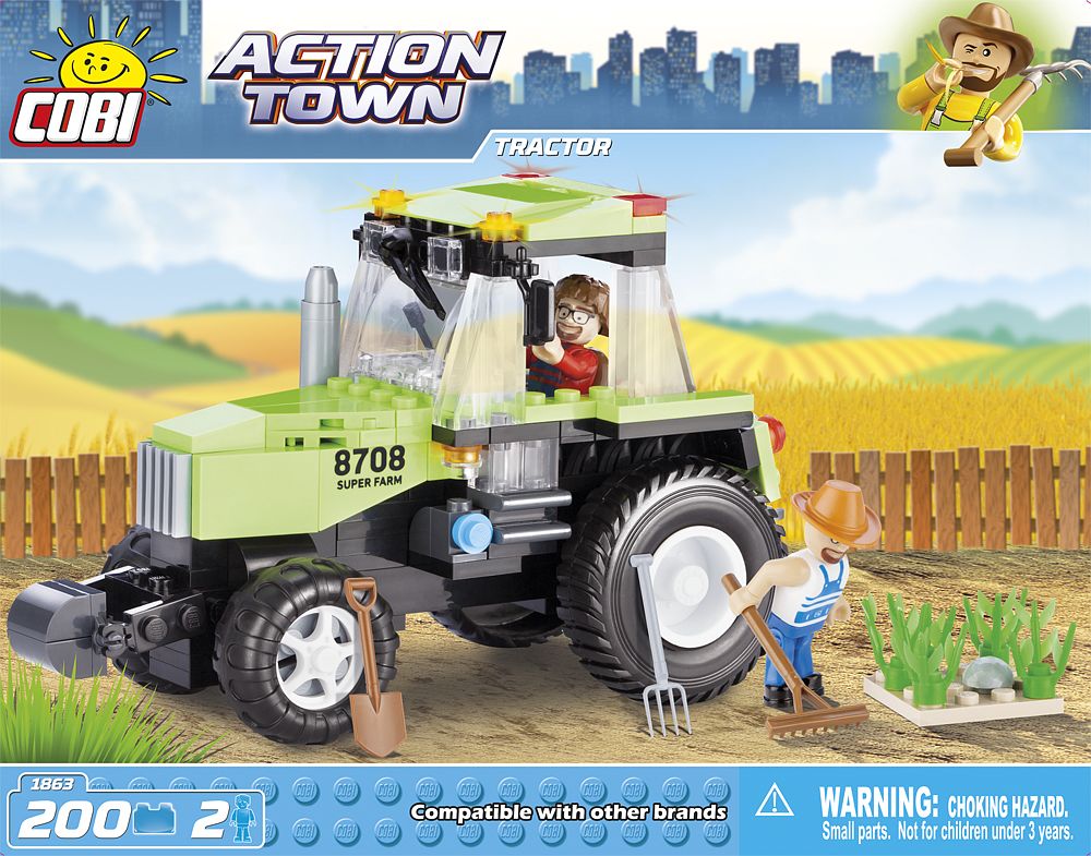 Farm Tractor - Cobi Action Town