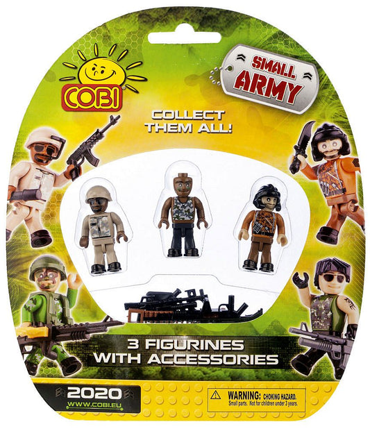Small Army Figure  - 3 pack