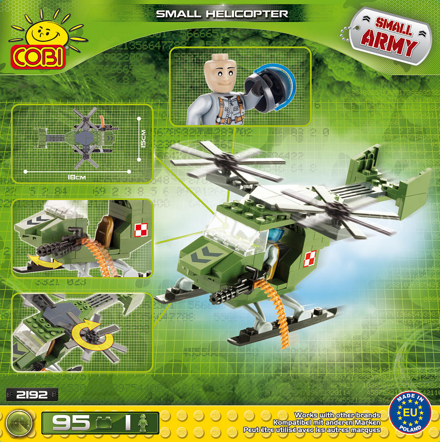 Small Helicopter - Cobi Small Army