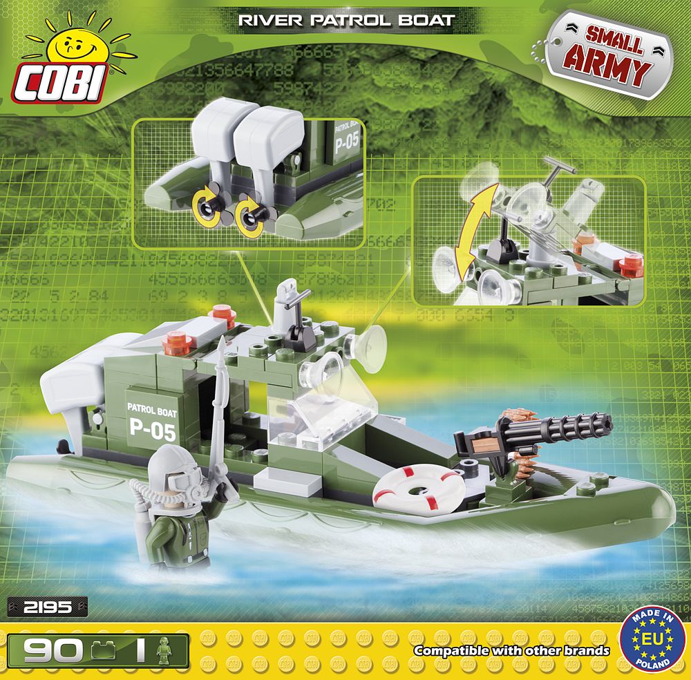 River Patrol Boat - Cobi Small Army