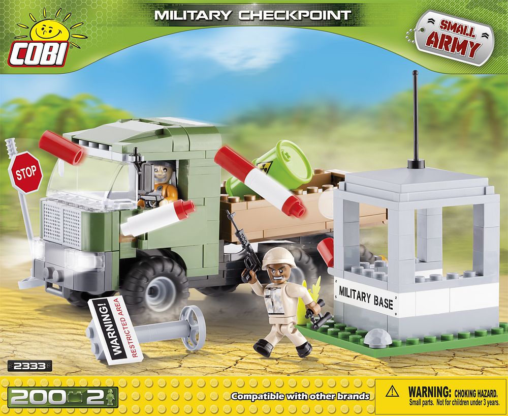 Military Checkpoint - Cobi Small Army