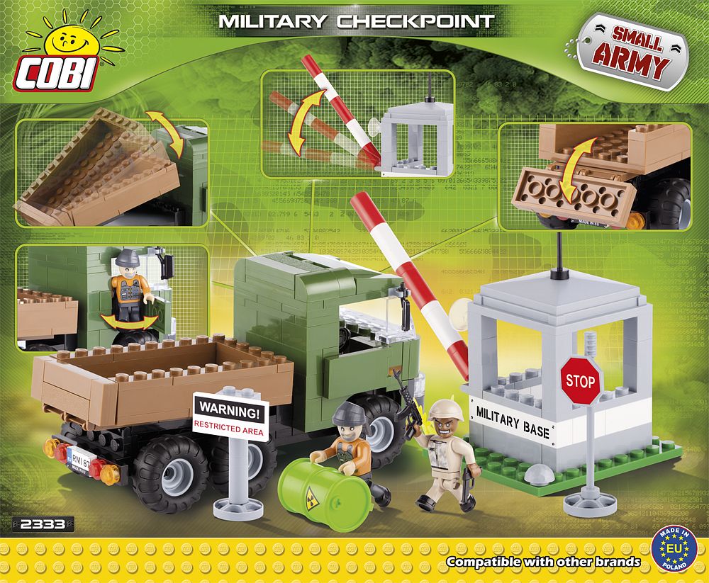Military Checkpoint - Cobi Small Army