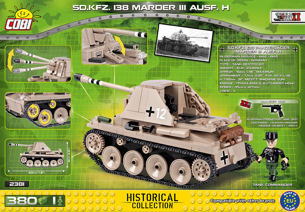 SD.KFZ. 138 Marder III - Cobi WW2