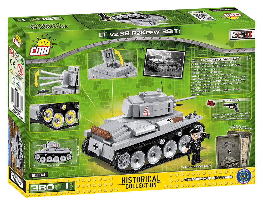 LT VZ.38 PZKPFW 38 (T) - Cobi WW2