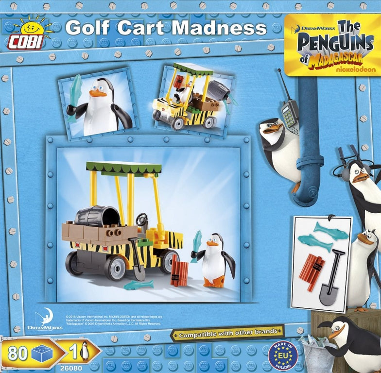 Golf Cart Madness - Cobi Penguins