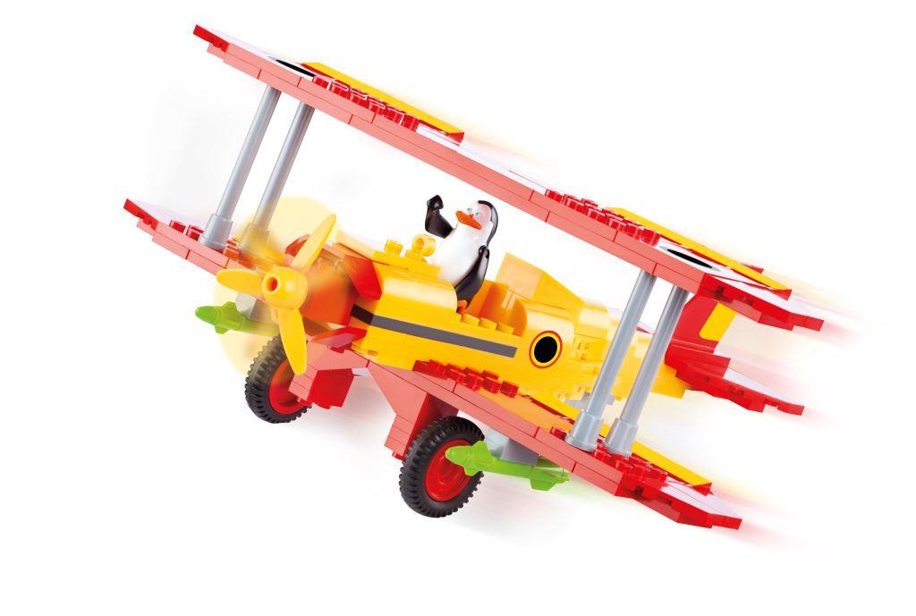 Bi-Plane Bomber - Cobi Penguins