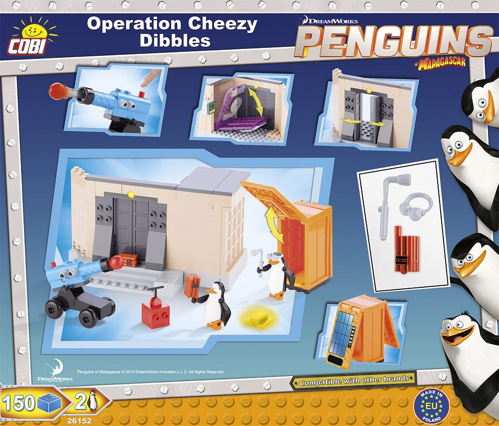 Operation Cheezy Dibbles - Cobi Penguins