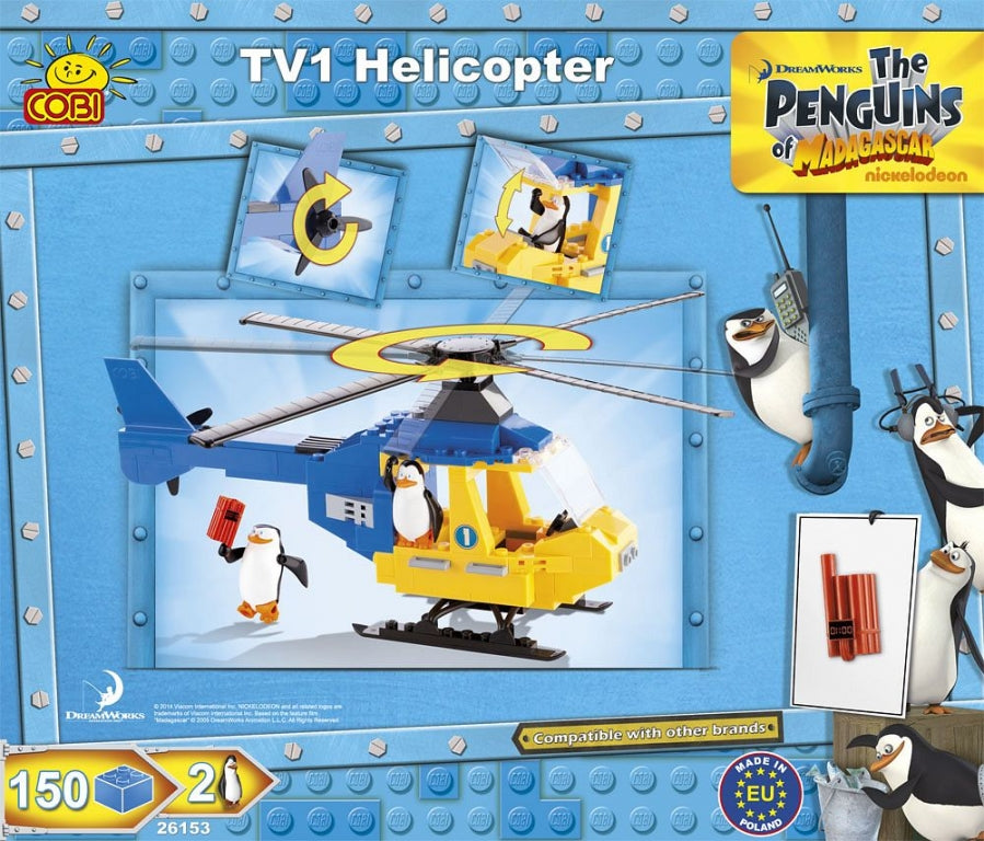 TV1 Helicopter - Cobi Penguins