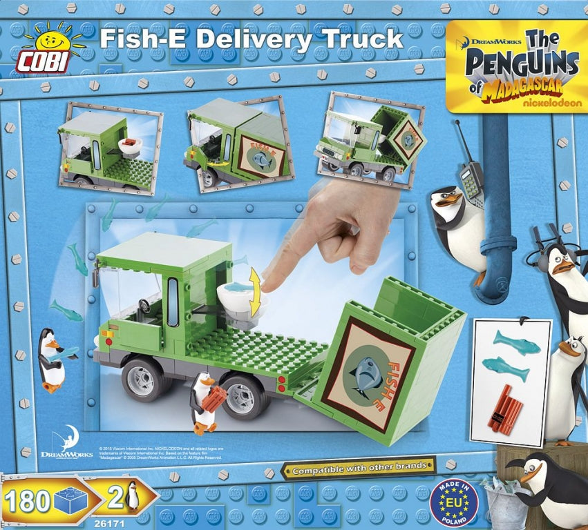 Fish-E Delivery Truck - Cobi Penguins