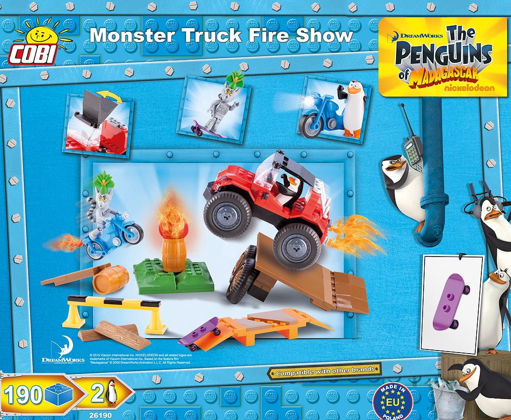 Monster Truck Fire Show - Cobi Penguins