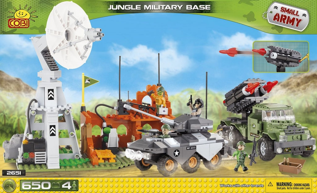 Jungle Military Base - Cobi Small Army