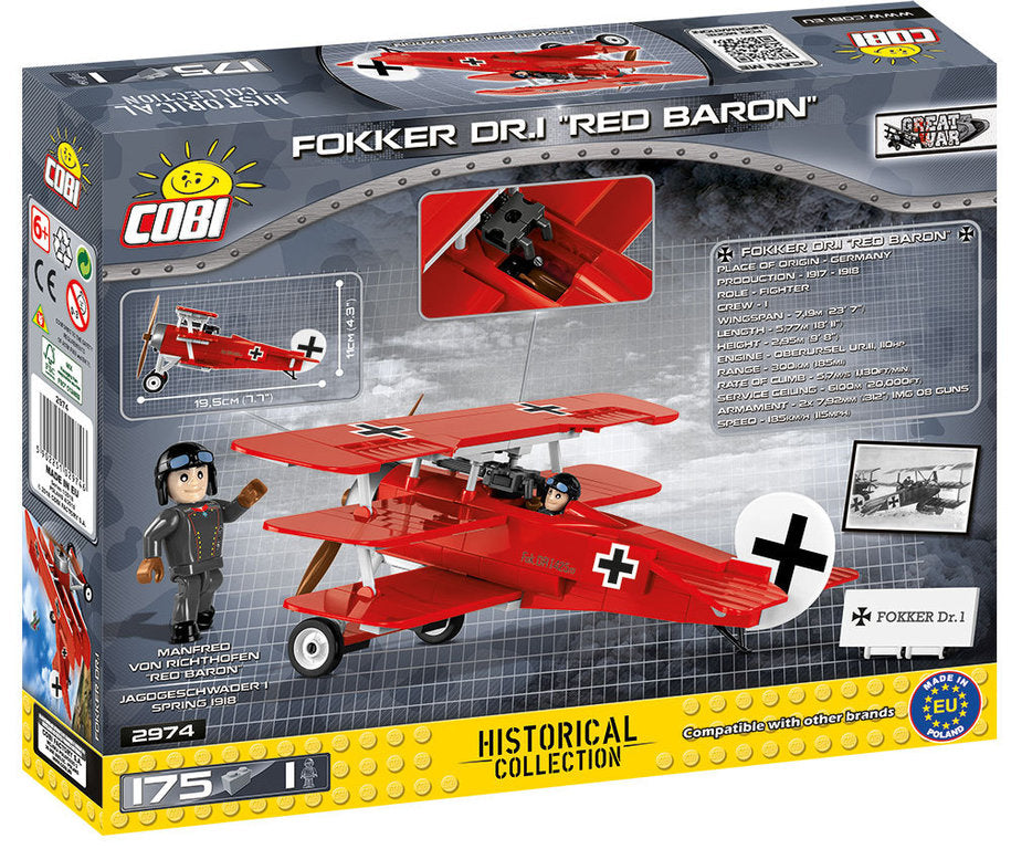 Fokker Dr. 1 Red Baron - Cobi WW1
