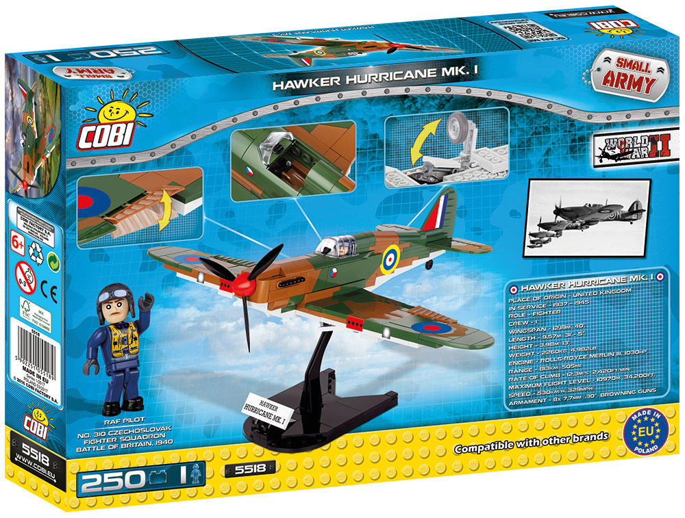 Hawker Hurrican MK.I - Cobi WW2
