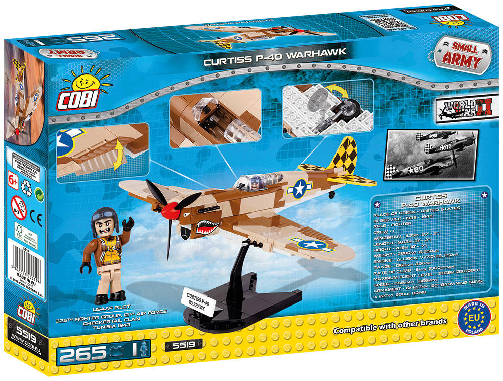 Curtiss P-40K Warhawk - Cobi WW2