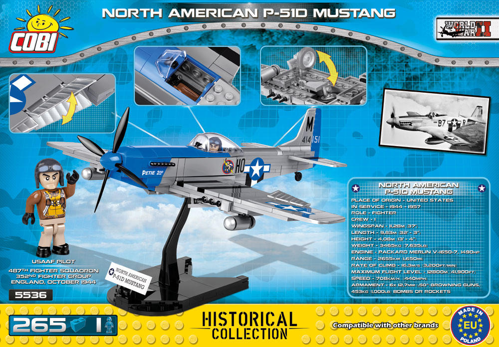 North American P-51D - Cobi WW2