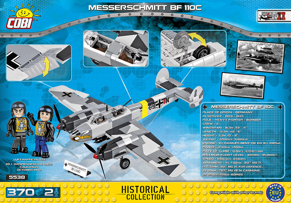 Messerschmitt BF 110 - Cobi WW2