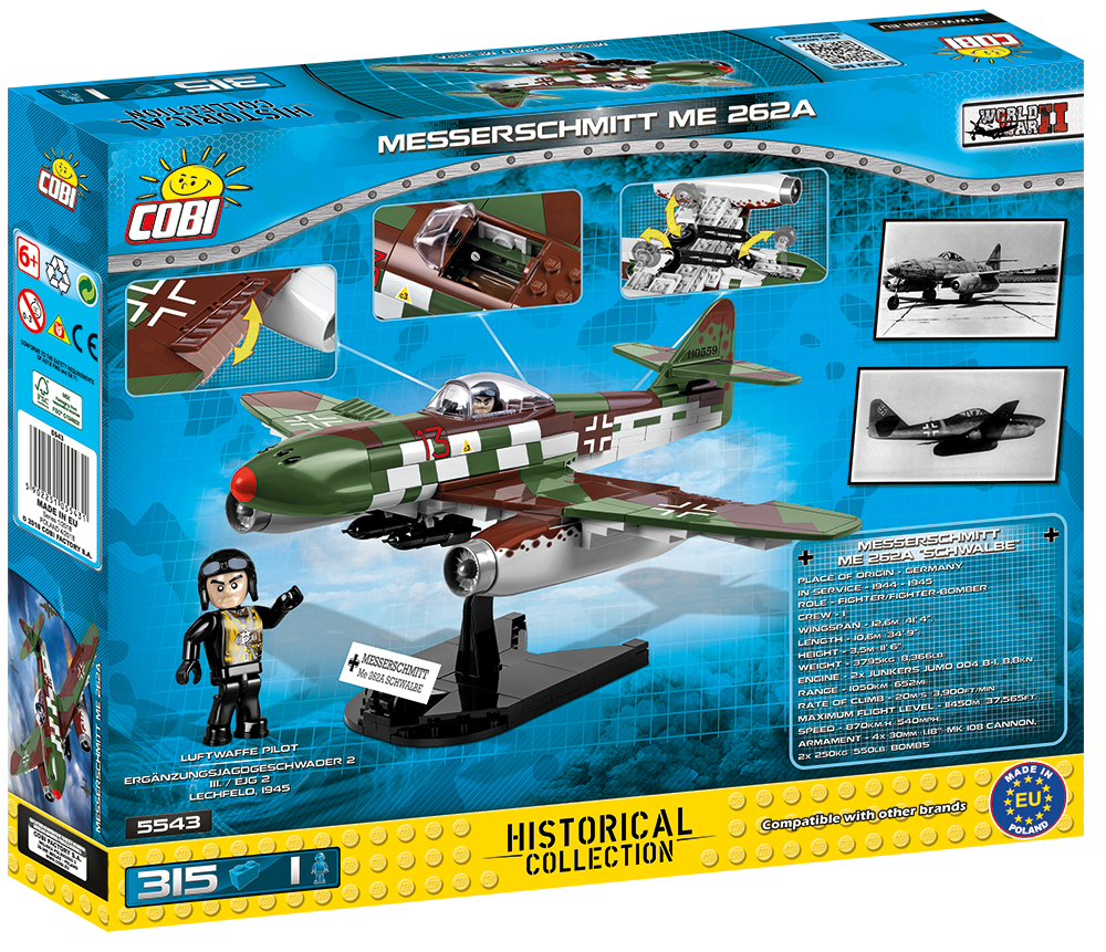 Messerschmitt Me 262A Schwalbe - Cobi WW2