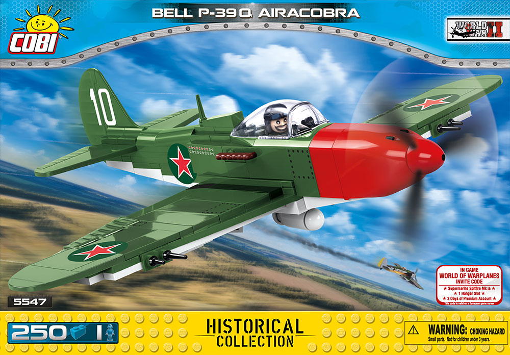 Bell P-39 Q Airacobra 'White 10' - Cobi WW2