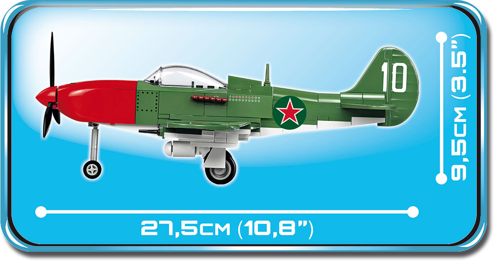 Bell P-39 Q Airacobra 'White 10' - Cobi WW2