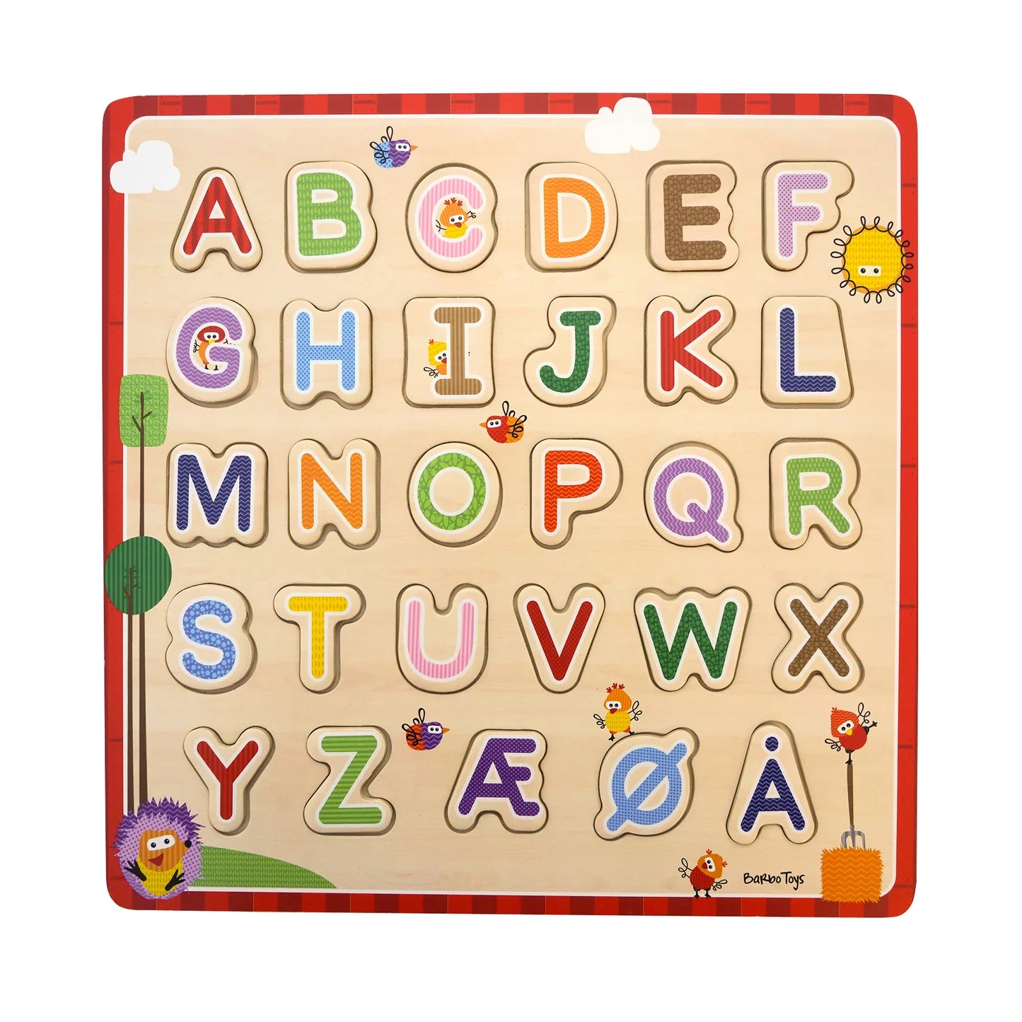 Wooden Puzzle A-B-C