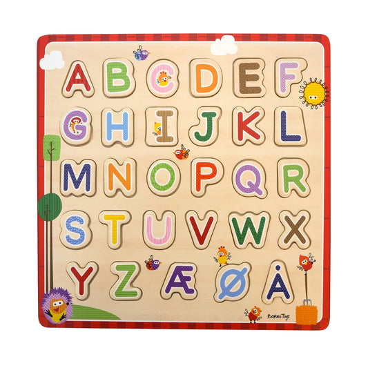 Wooden Puzzle A-B-C