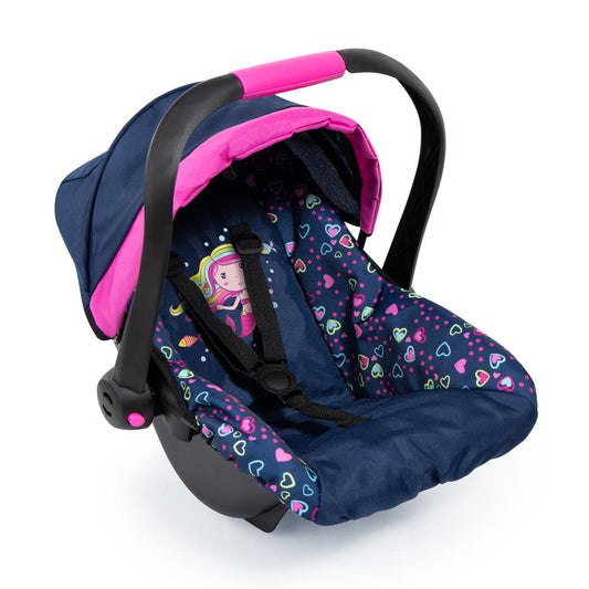 Bayer Deluxe Car Seat with Canopy - Navy Mermaid