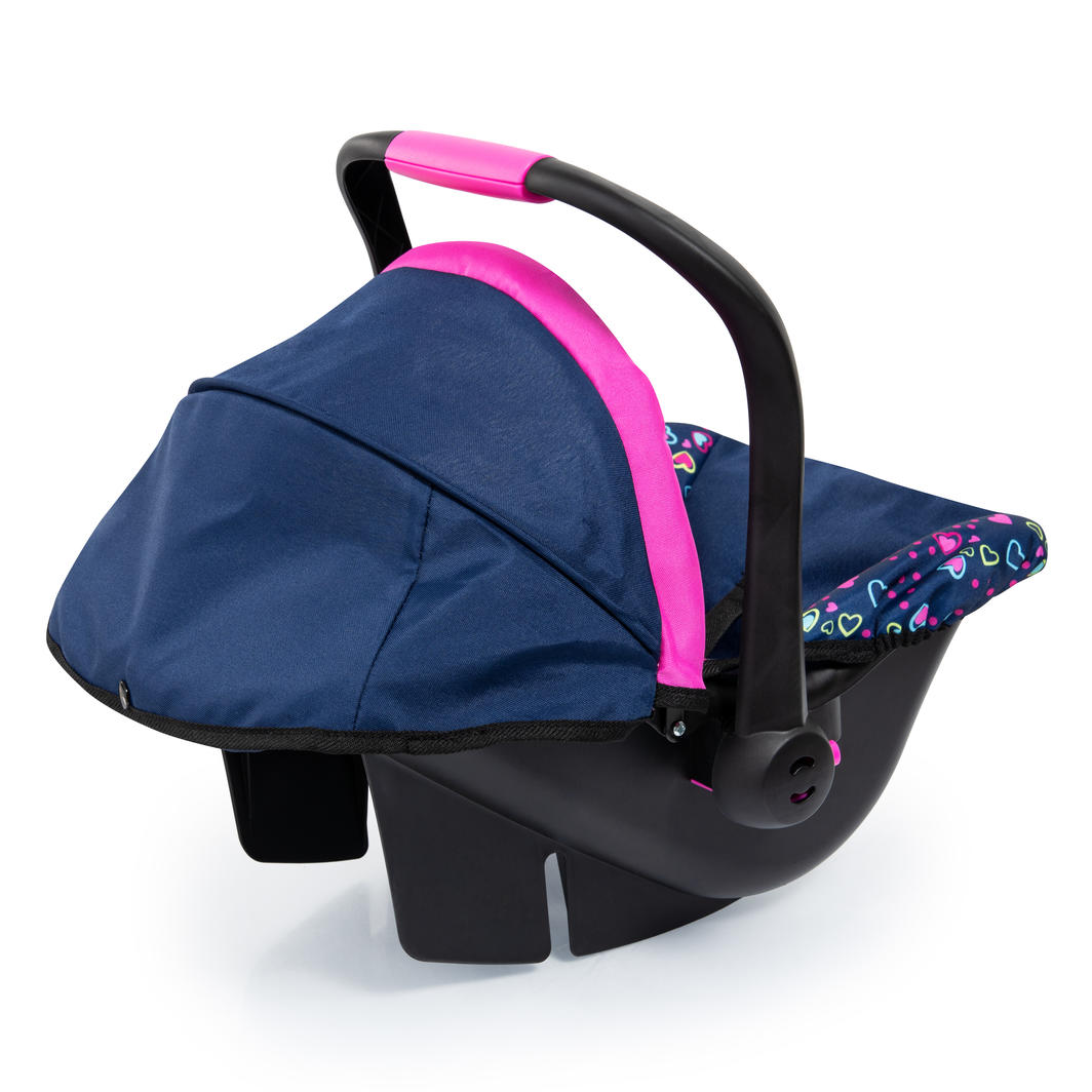 Bayer Deluxe Car Seat with Canopy - Navy Mermaid