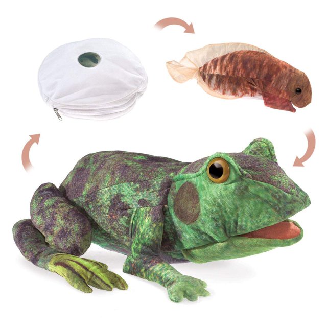 Folkmanis Life Cycle of a Frog Puppet