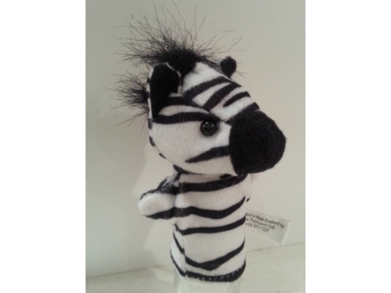 Zebra Finger Puppet