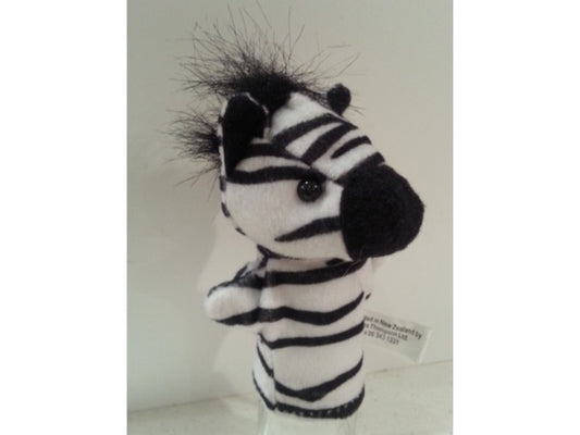 Zebra Finger Puppet