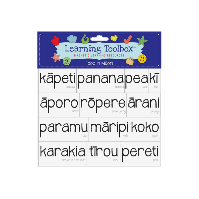 Food in Maori - Magnetic