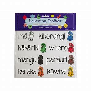 Colours in Maori - Magnetic