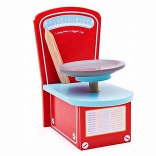 Wooden Kitchen Scales Toy by Big Jigs