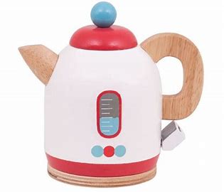 Wooden Kettle Toy by Big Jigs