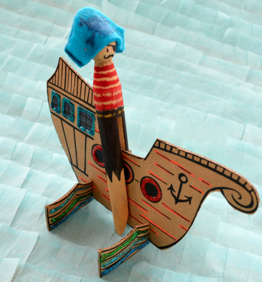 Ahoy Mini Pirates Peg People