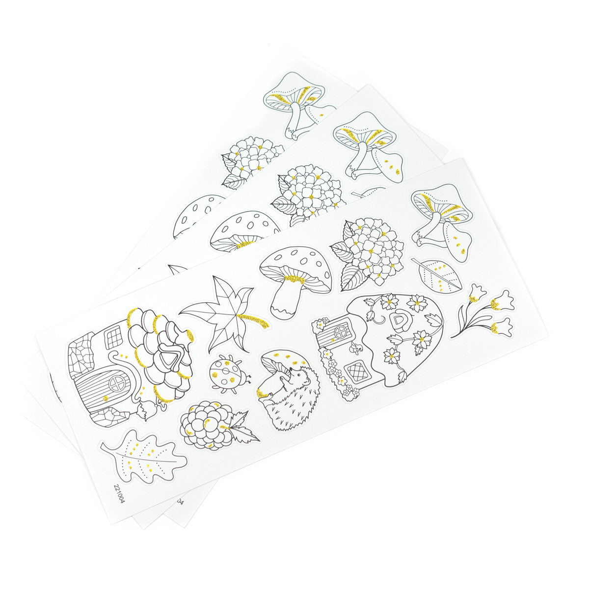 Enchanted Forest Glitter Stickers