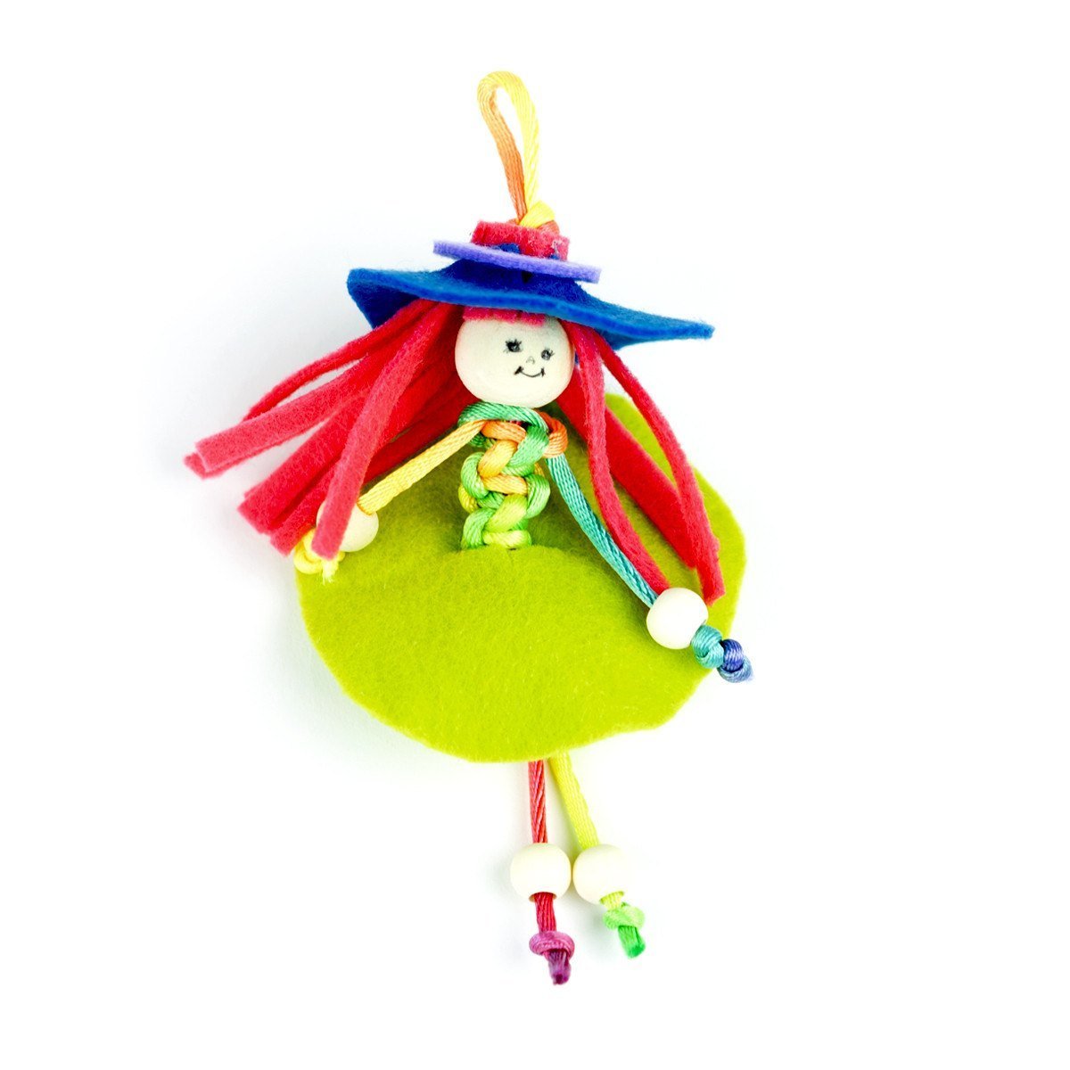 Seedling Activity Kits - Wood Bead Keychain Dolls