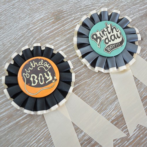 Pocket Money Collection - Birthday Ribbon Badge - Boy
