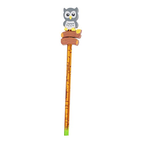 Pocket Money Collection - Hoot Owl Pencil & Eraser