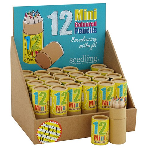 Pocket Money Collection - Mini 12 Colored Pencils