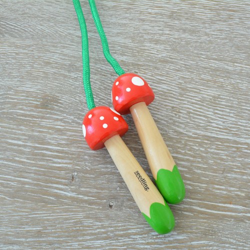 Pocket Money Collection - Mini Mushrooms Skipping Rope
