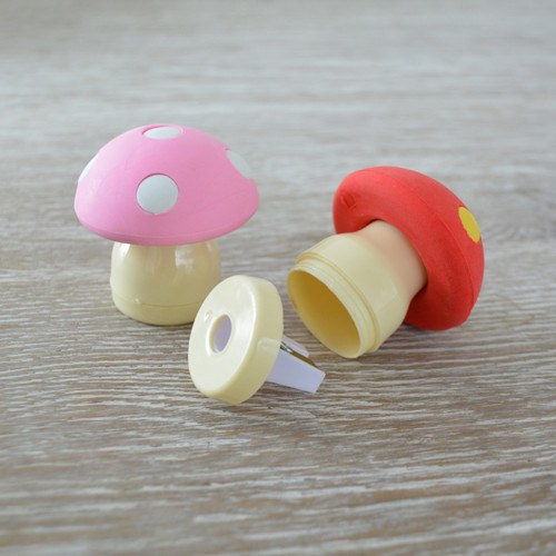 Pocket Money Collection - Mushroom Sharpener & Eraser