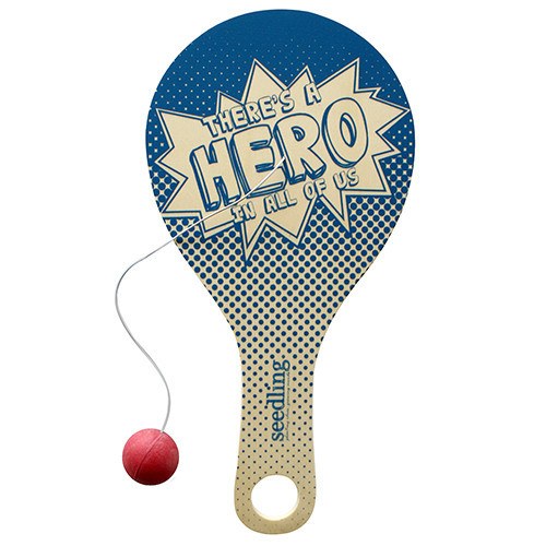 Pocket Money Collection - Official Superhero Paddle Ball